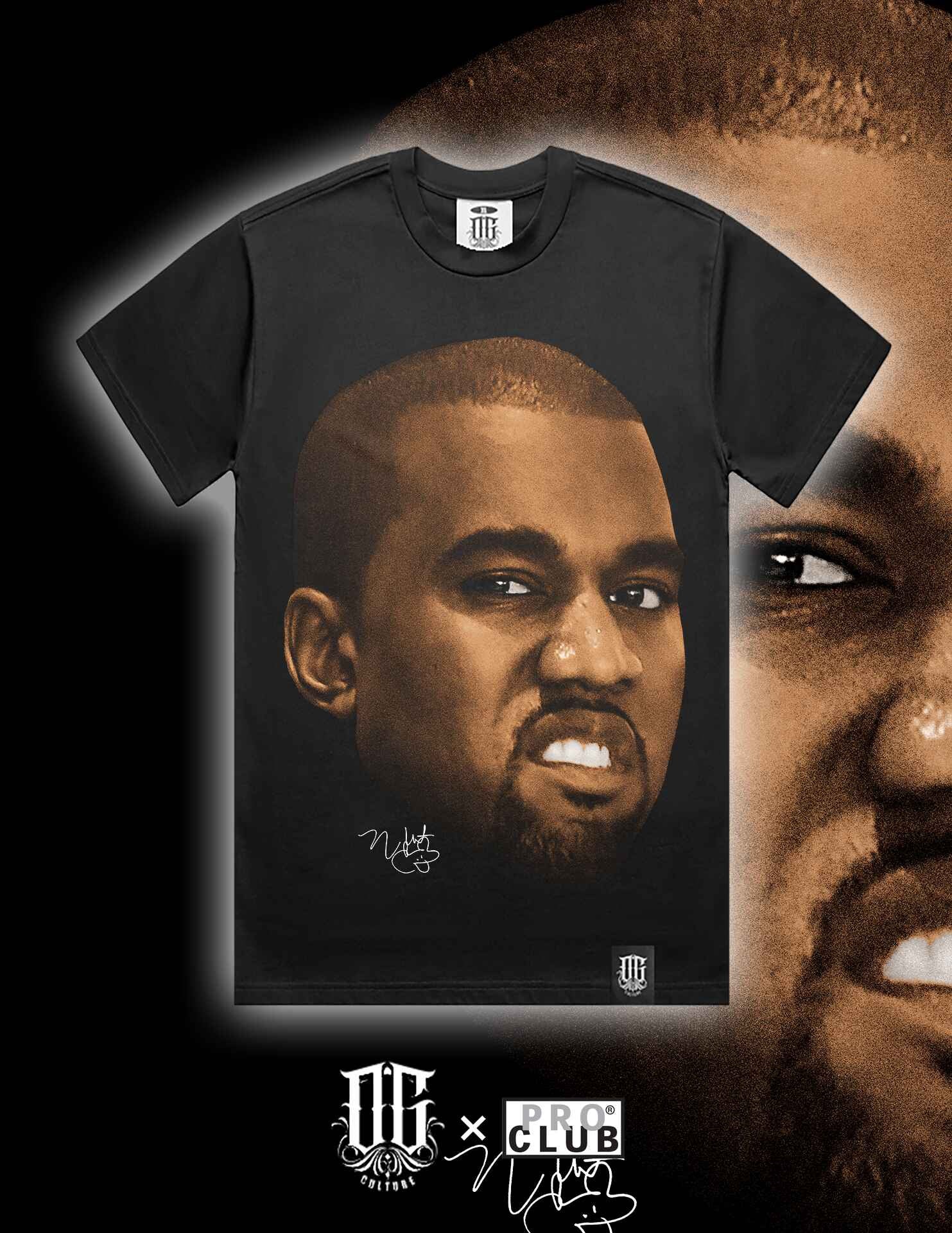 OG Culture Heavyweight Tee - Kanye West Portrait