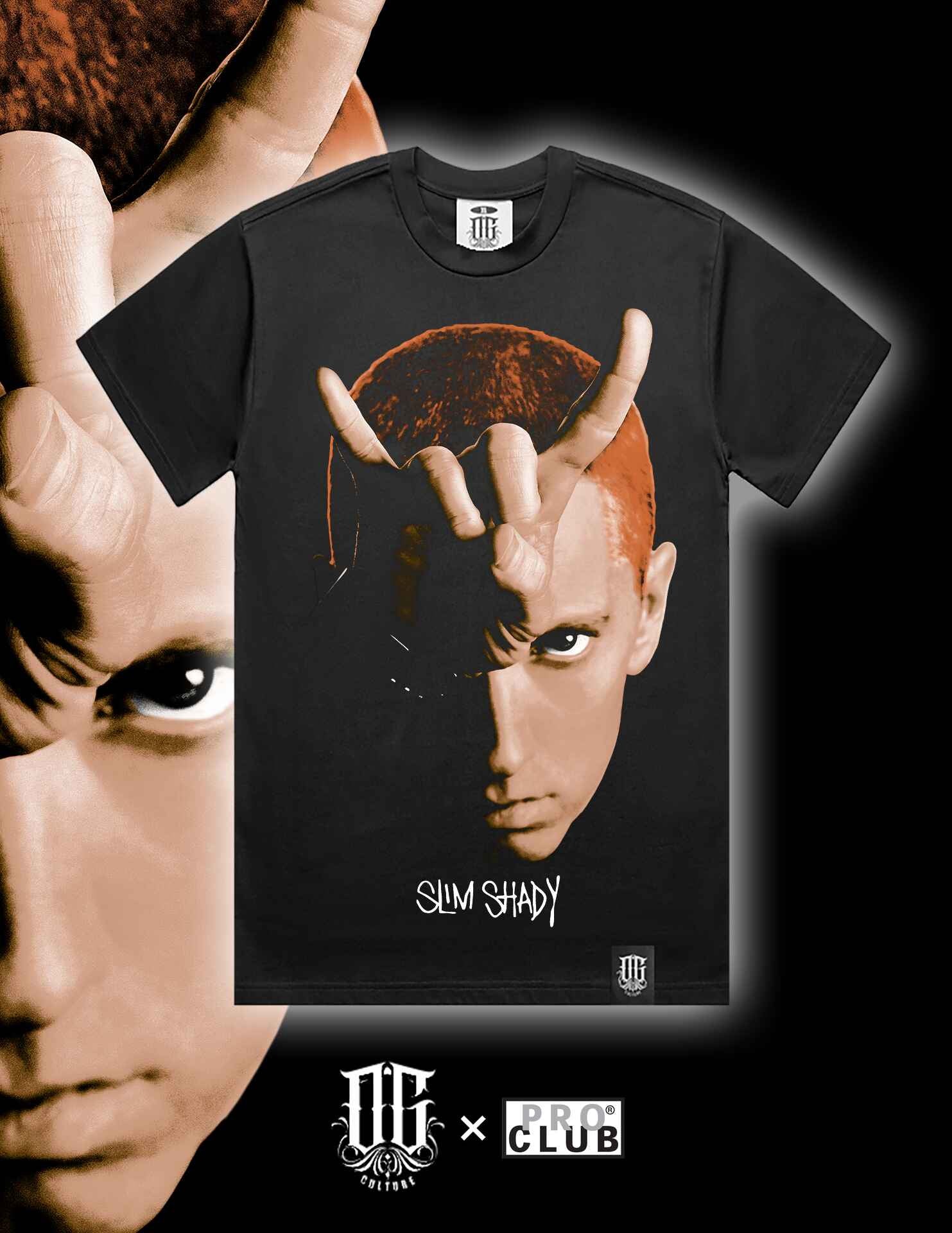 OG Culture Heavyweight Tee - Eminem Portrait