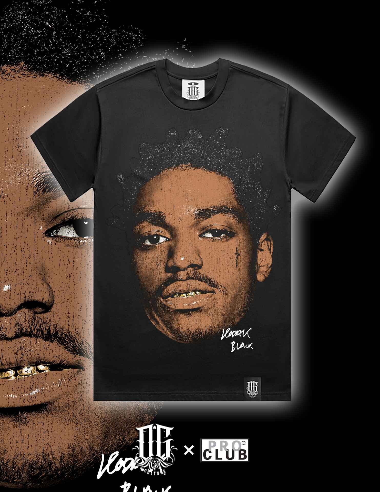 OG Culture Heavyweight Tee - Kodak Black Portrait