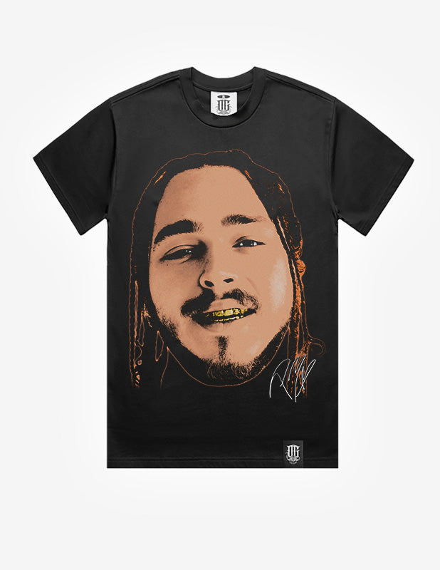 OG Culture Heavyweight Tee - Post Malone Portrait