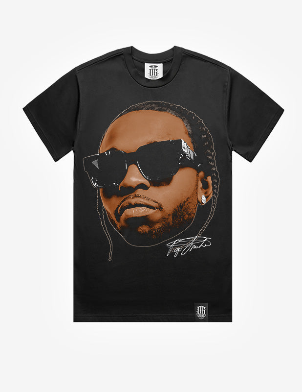 OG Culture Heavyweight Tee - Pop Smoke Portrait