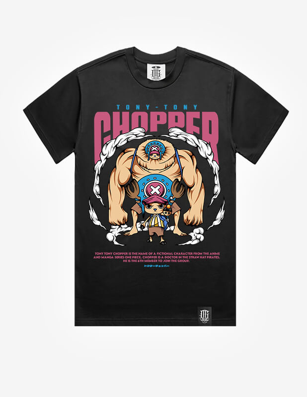 OG Culture X Pro Club Heavyweight Tee - One Piece Chopper
