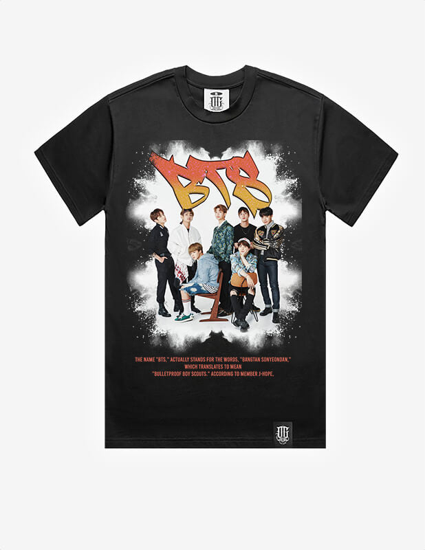 OG Culture X Pro Club Digital Printed Heavyweight Tee - BTS