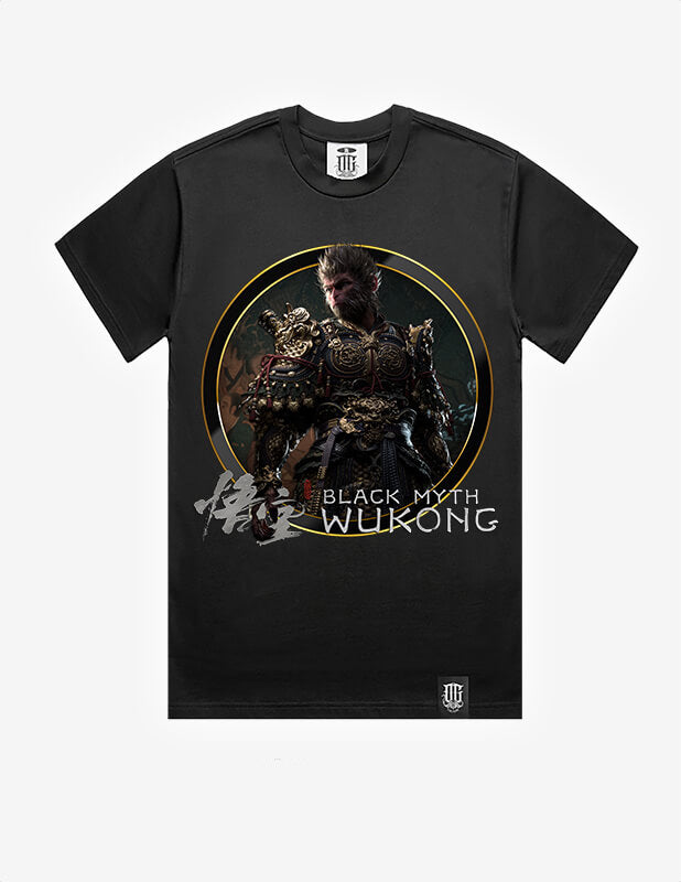 OG Culture X Pro Club Digital Printed Heavyweight Tee - Black Myth Wukong
