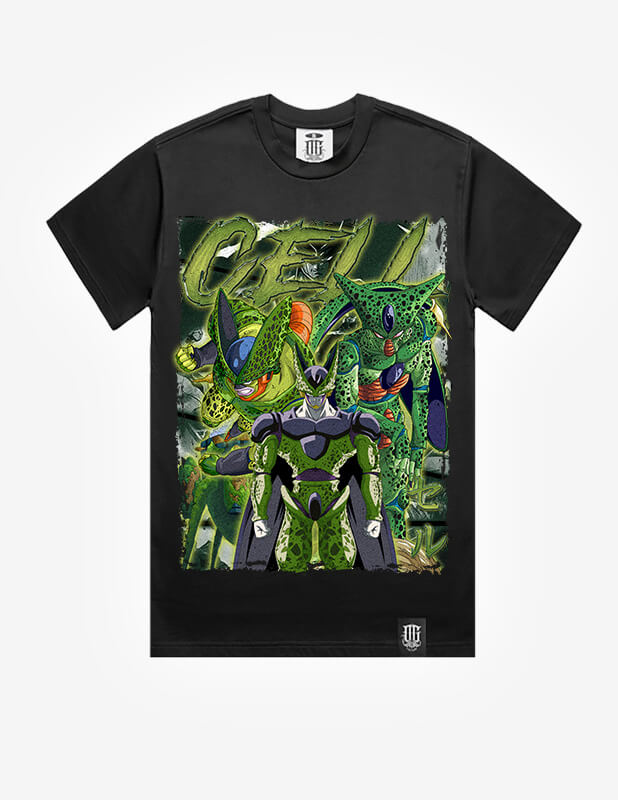 OG Culture X Pro Club Digital Printed Heavyweight Tee - Dragon Ball Cell