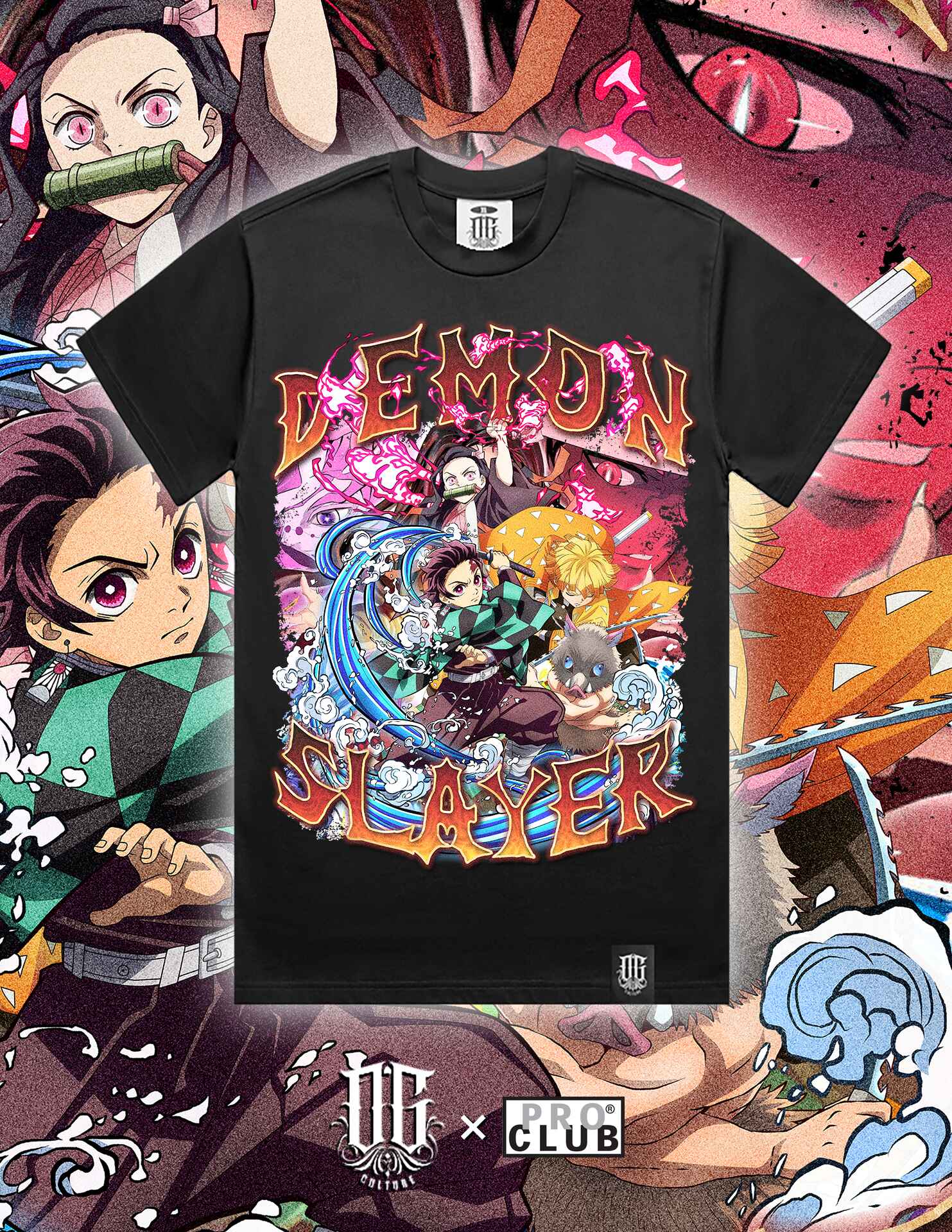 OG Culture Heavyweight Tee - Demon Slayer
