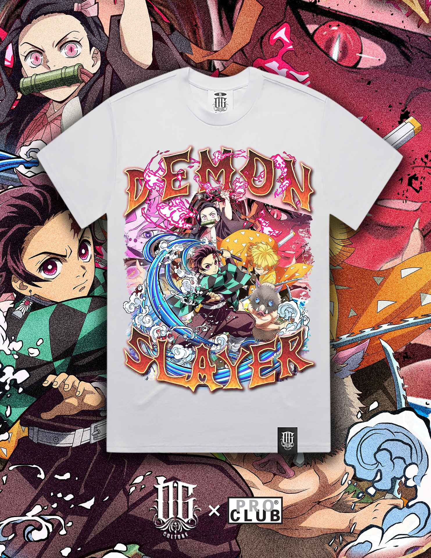 OG Culture Heavyweight Tee - Demon Slayer
