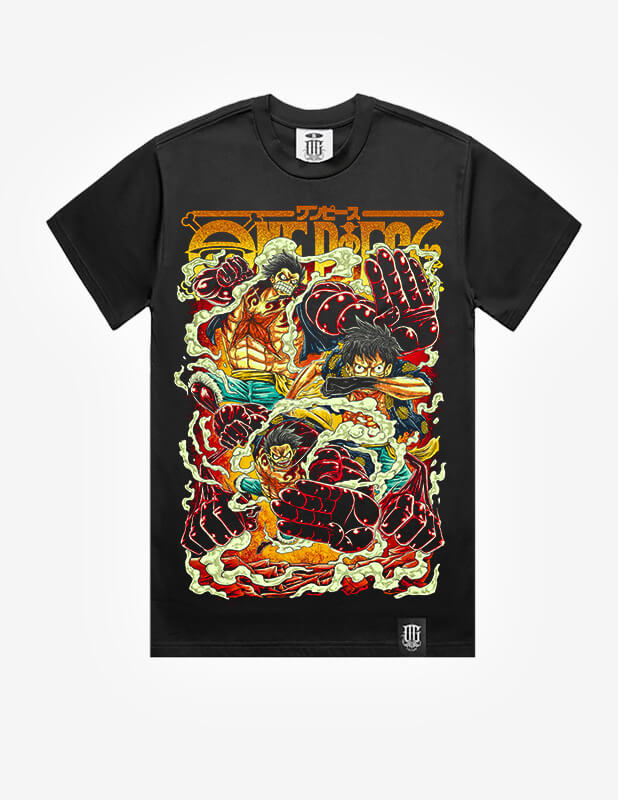 OG Culture Heavyweight Tee - One Piece Luffy Pouch