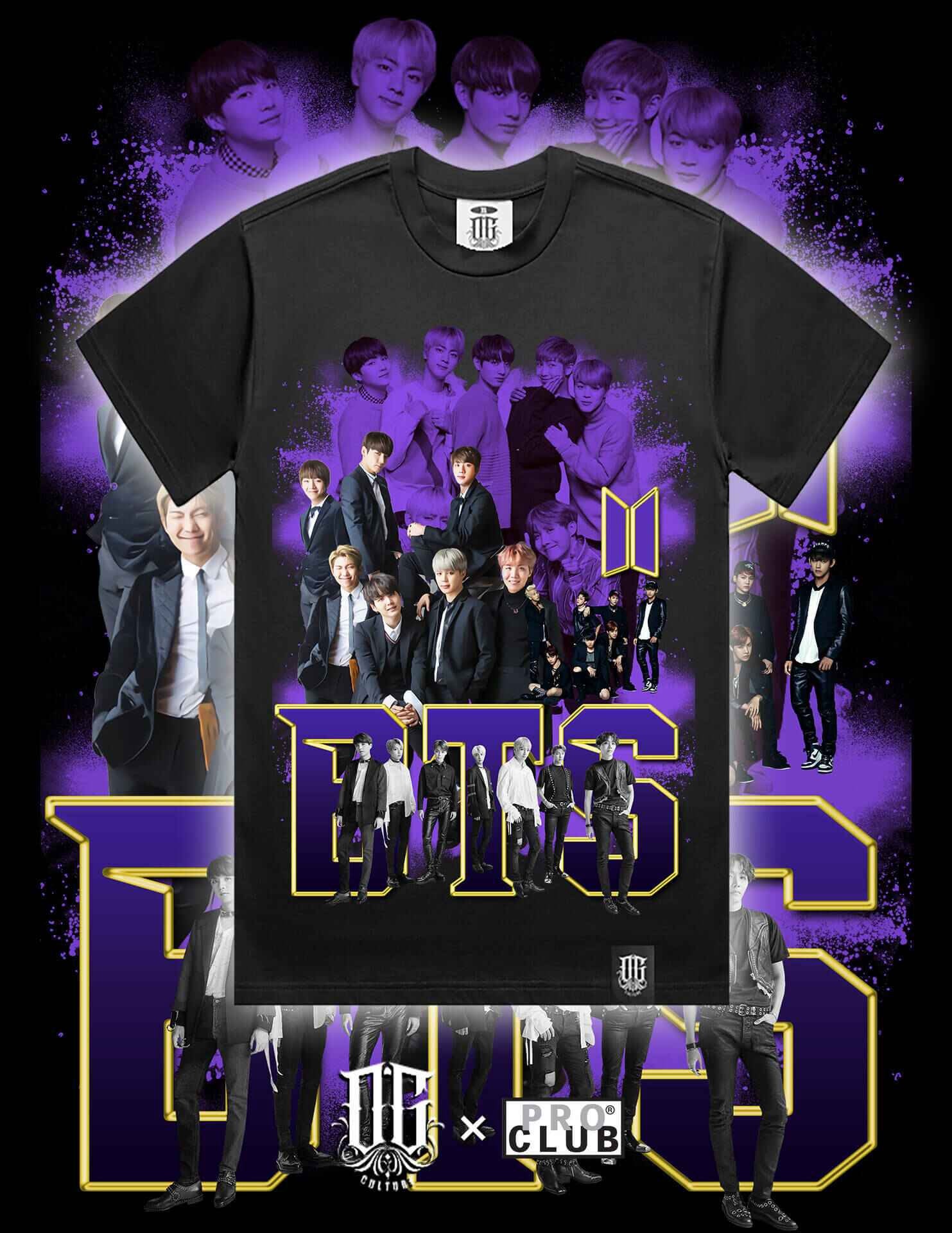 OG Culture Heavyweight Tee - BTS Purple