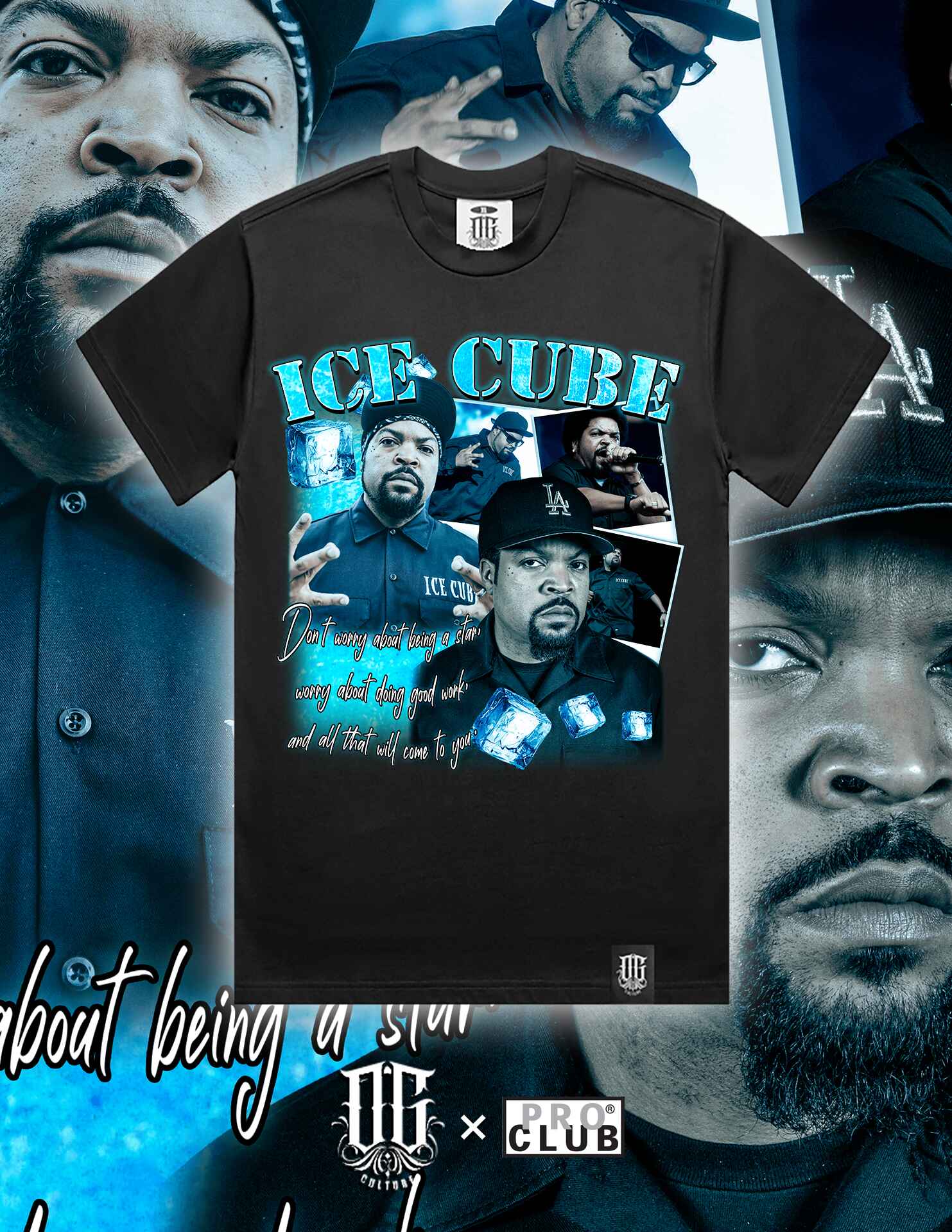 OG Culture Heavyweight Tee - Ice Cube Quote