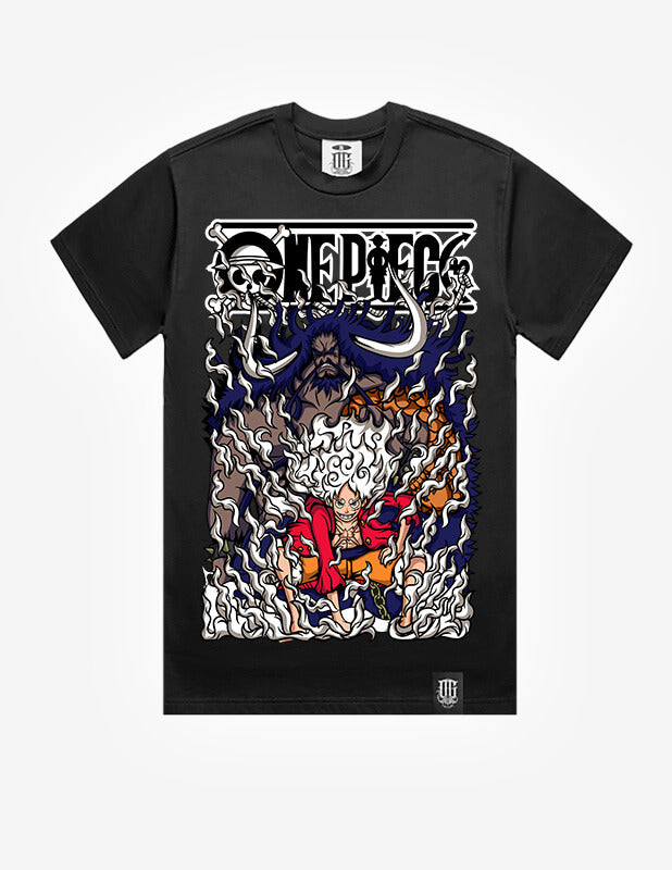 OG Culture Heavyweight Tee - One Piece Logo Gear 5 Luffy