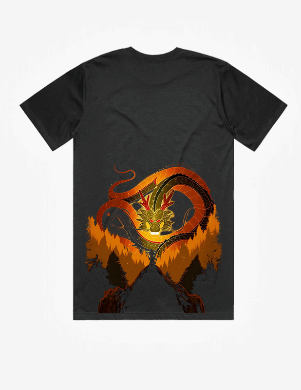 OG Culture Heavyweight Tee - Kid Goku Dragon Wish
