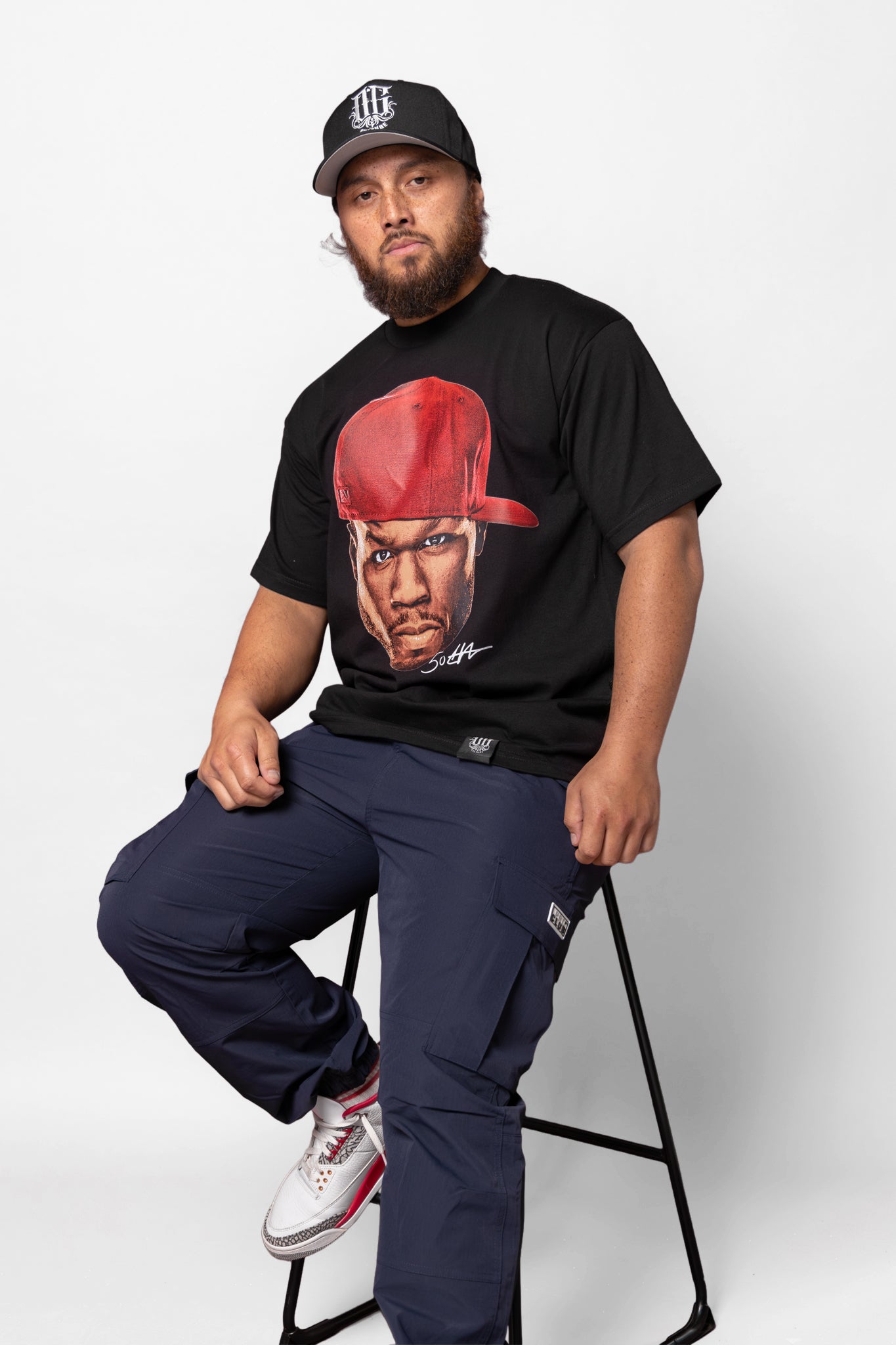 OG Culture Heavyweight Tee - 50 Cent Portrait