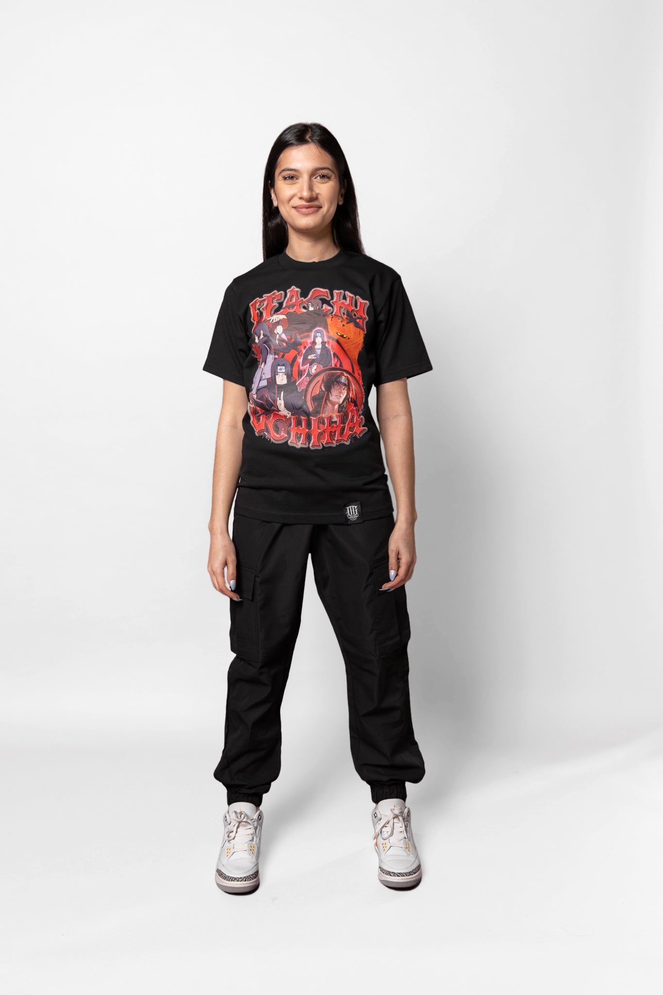 OG Culture X Pro Club Digital Printed Heavyweight Tee - Naruto Itachi Uchha