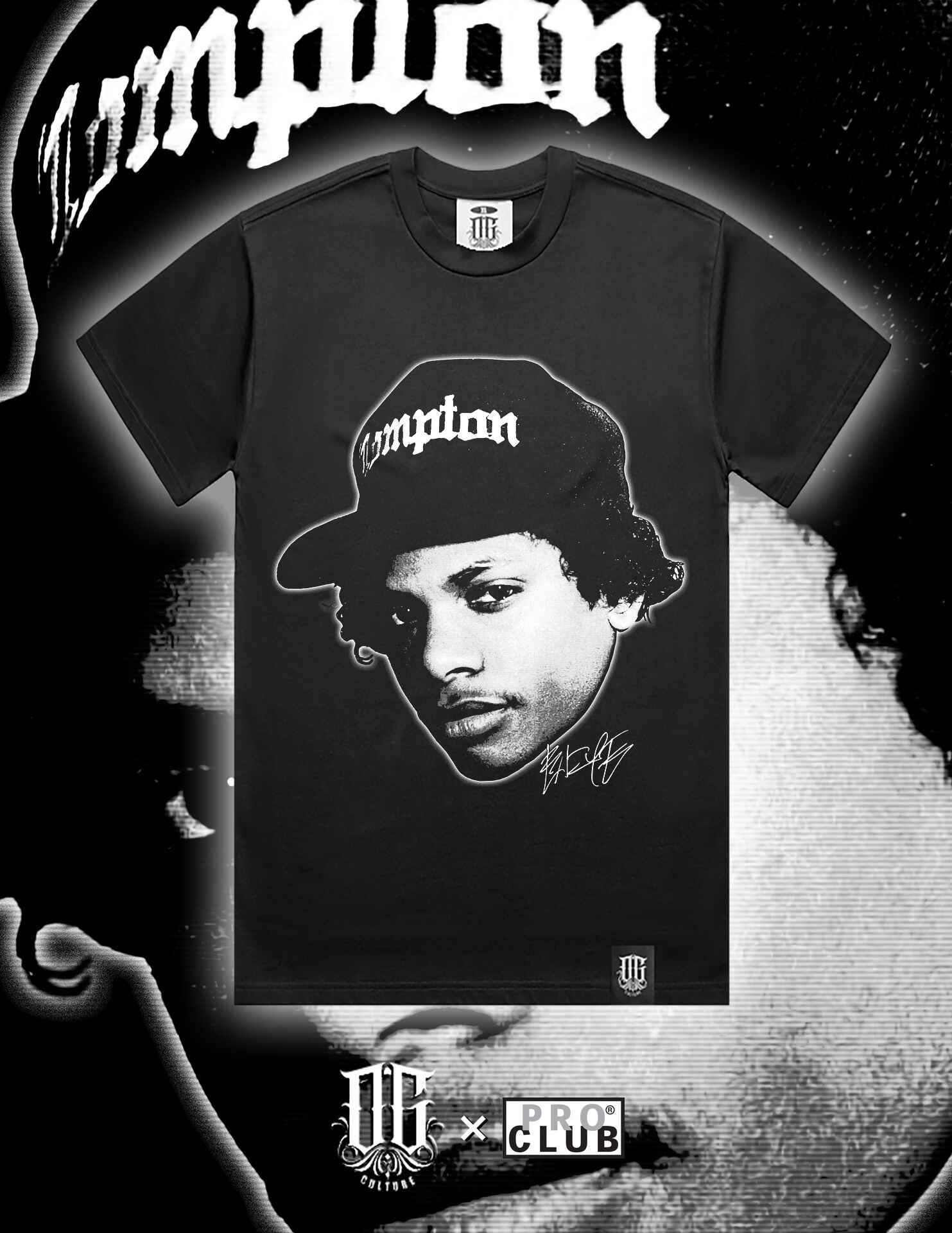 OG Culture Heavyweight Tee - Eazy E Portrait