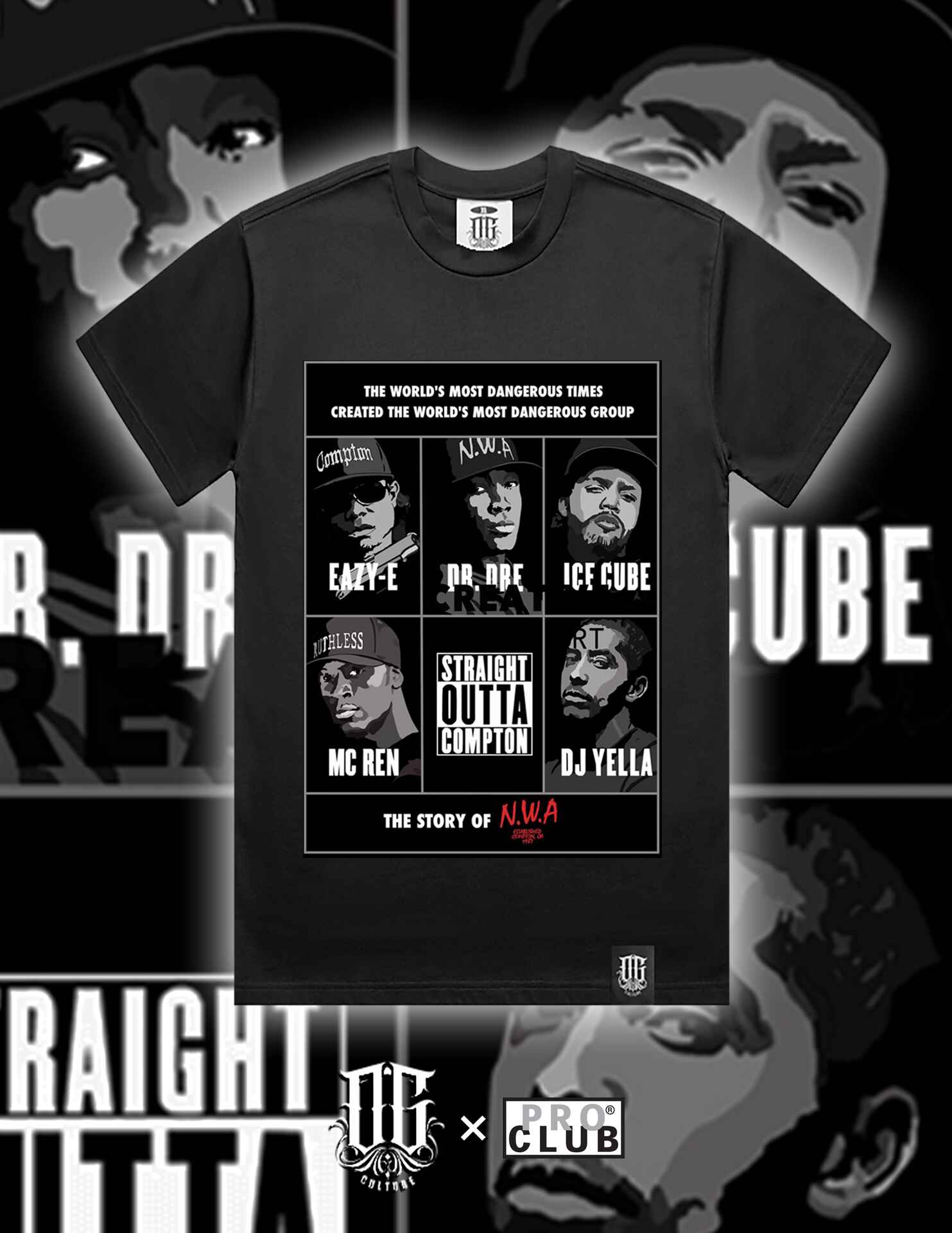 OG Culture Heavyweight Tee - The Story of NWA