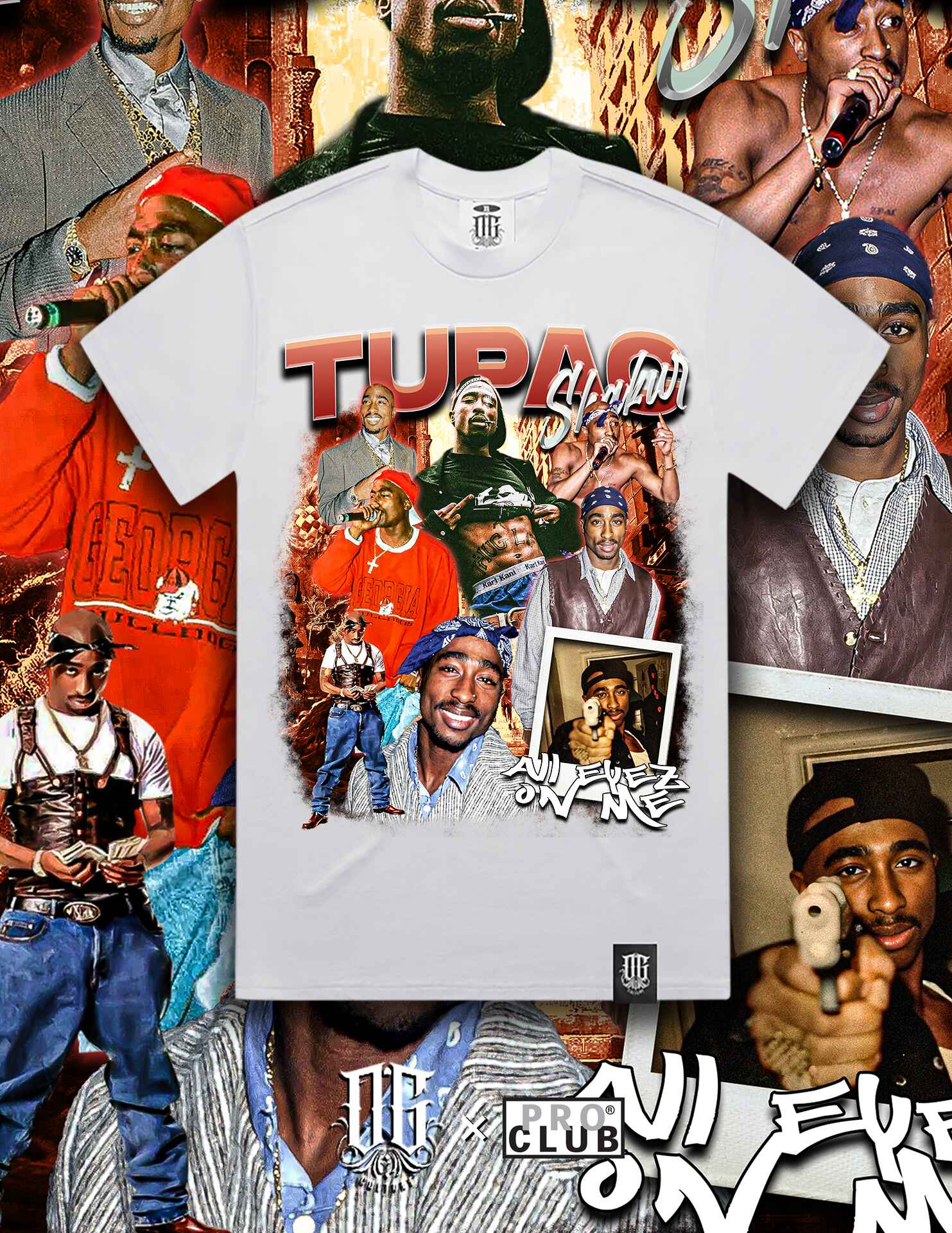 OG Culture Heavyweight Tee - Tupac All Eyez On Me