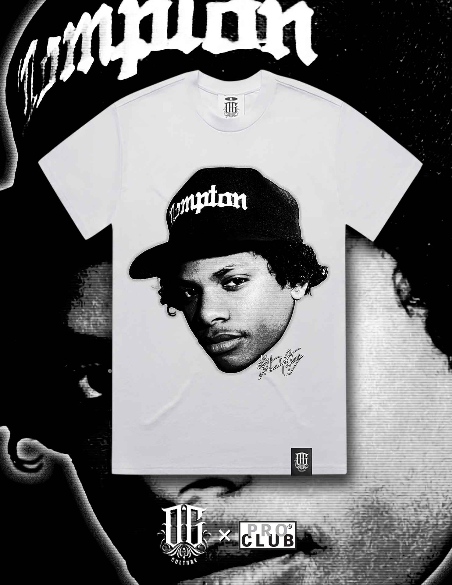 OG Culture Heavyweight Tee - Eazy E Portrait