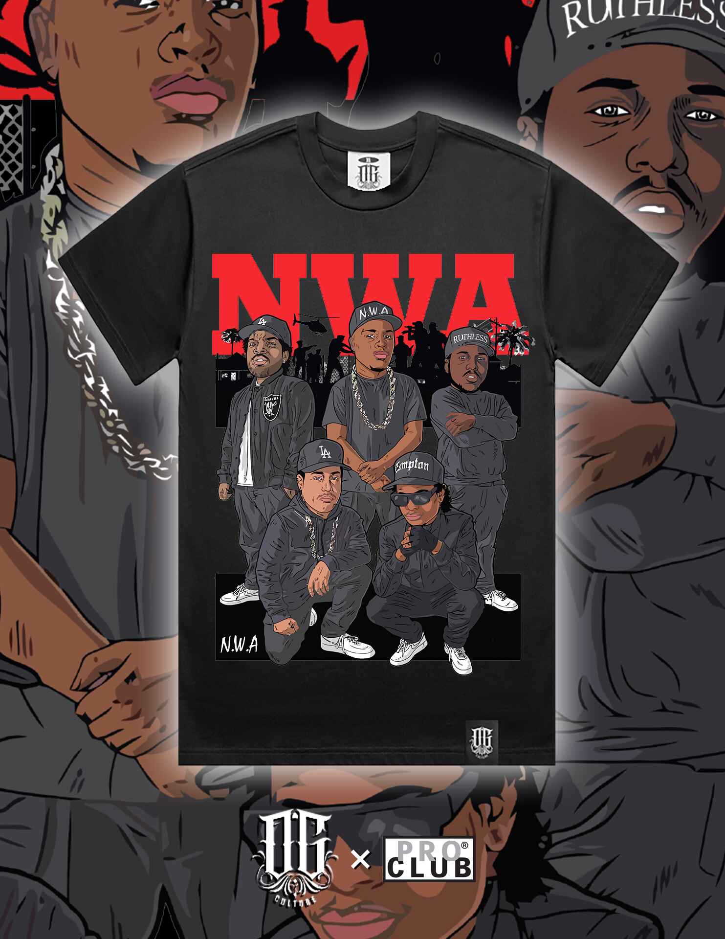 OG Culture Heavyweight Tee - NWA