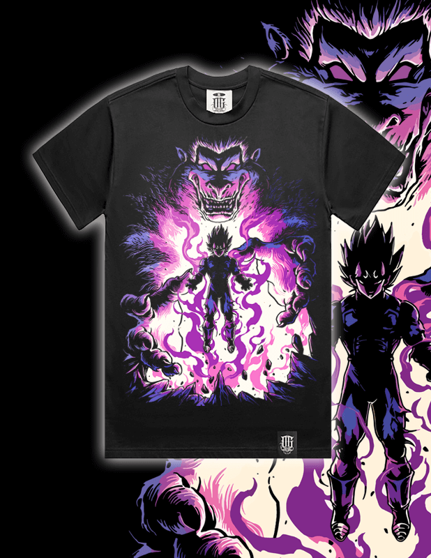 OG Culture Heavyweight Tee - Vegeta & Great Ape