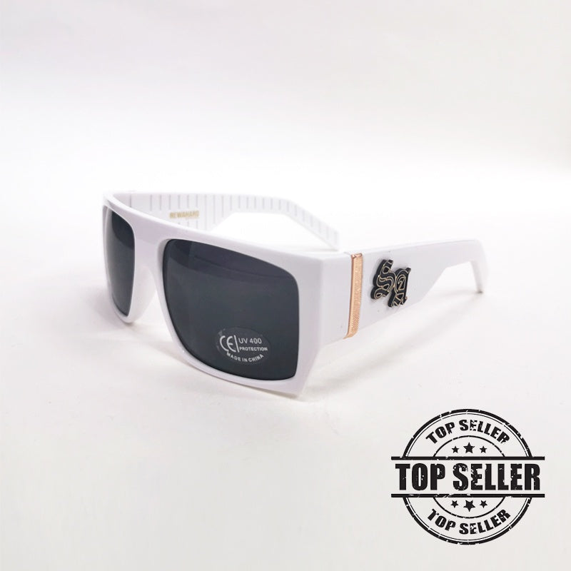 Rewahard - SA SUNGLASSES Super Dark Shade - White