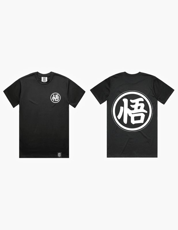 OG Culture X Pro Club Heavyweight Tee - Goku's Kanji