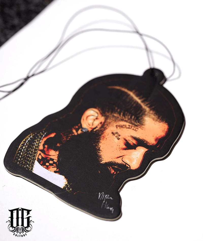 OG Culture Air Freshener Card - Nipsey Hussle (Peach)