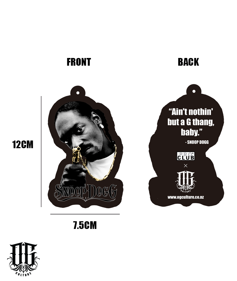 OG Culture Air Freshener Card - Snoop Dogg (New Car)