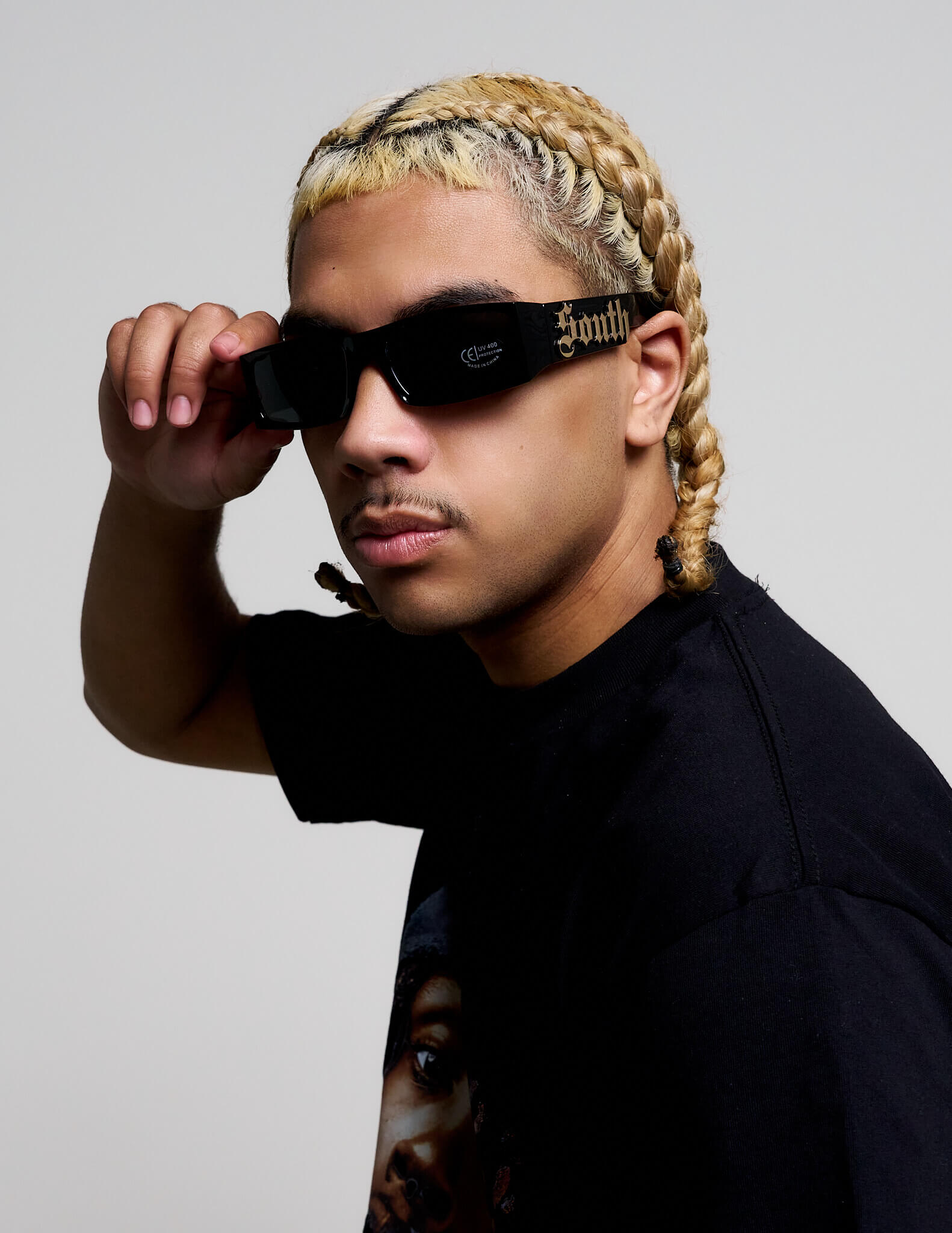 Rewahard - Gold South Side Sunglasses Super Dark Shade